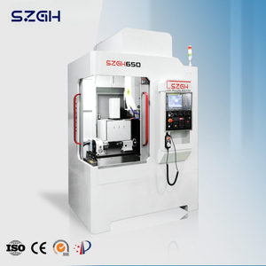 SZGH-650 소형 CNC 밀링 머신 | 600&times;500mm 테이블 | BT40 | &Oslash;30 mm 강철 드릴링 | 10스테이션 ATC