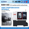 Tornio CNC a letto inclinato SZGH-36Z | Capacit&agrave; della barra da 35 mm | Precisione di &plusmn;0,01 mm