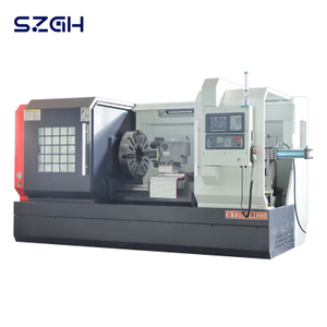 Torno CNC grande SZGH-6180 | Oscilaci&oacute;n &Oslash;800 mm | Centros de 2.850 mm | Di&aacute;metro de 130 mm | 11 kilovatios | Portabrocas hidr&aacute;ulico de 20 pulgadas
